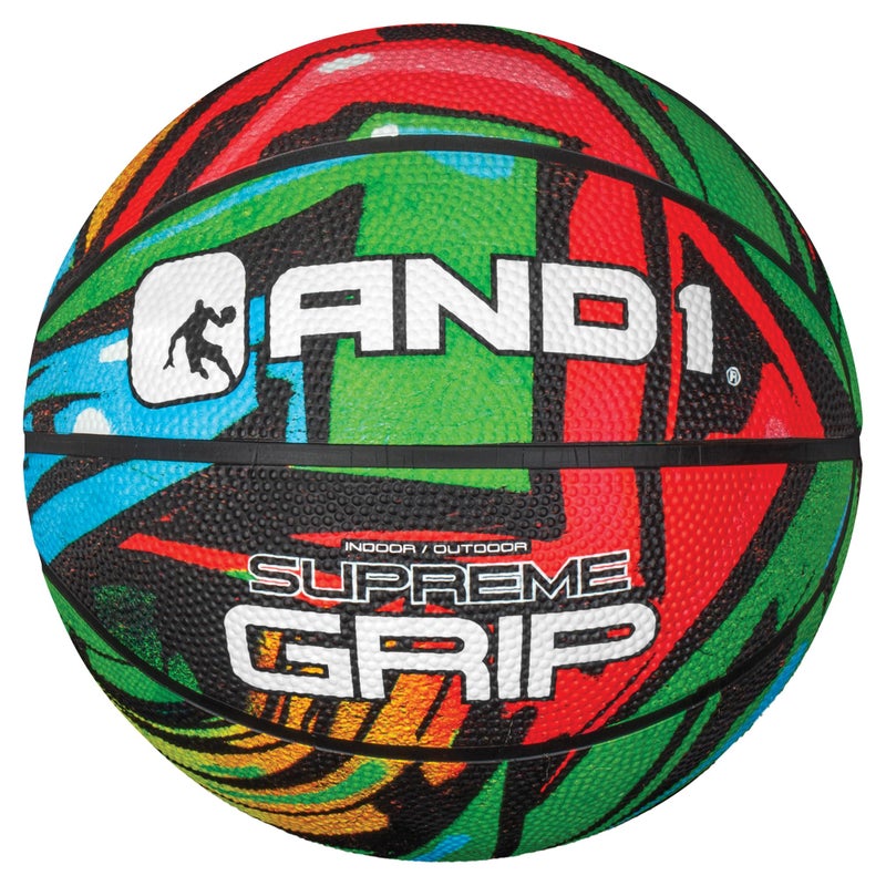 AND1 Mini Basketball 3 Pack Set for Kids (Deflated w/ Pump Included): - Size 3 7-Inch Premium Youth Size , Easy to Grip, Made for Indoors and Outdoors - Image 2